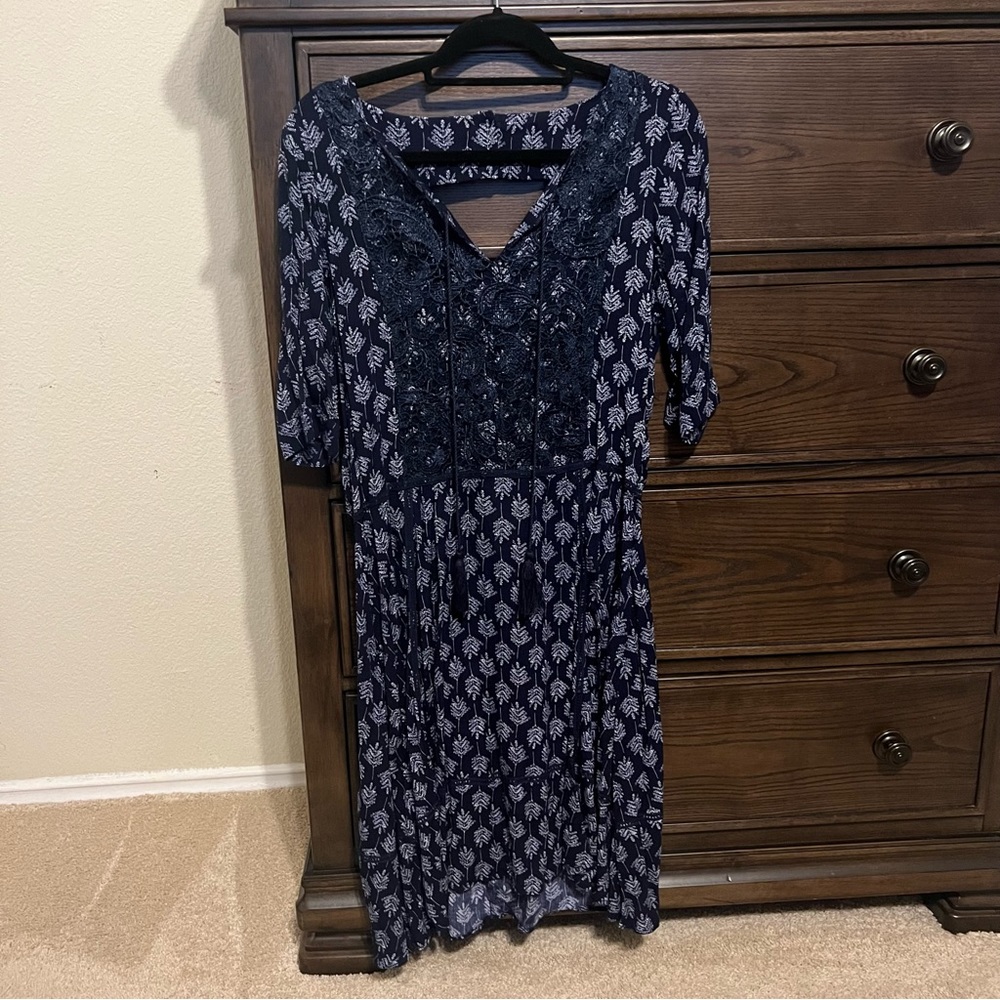 NWT Joyfolie Mia Joy Madeline in Navy, Large